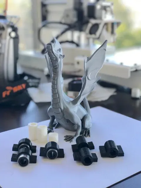 Prusa i3 MK2/3/S/+ Y Chassis Integrated Bushings (and Bearing Straps) — Image 4 of 12