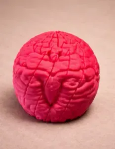 Expandable Organic Fidget Brain – Abstract Articulated Stress Toy