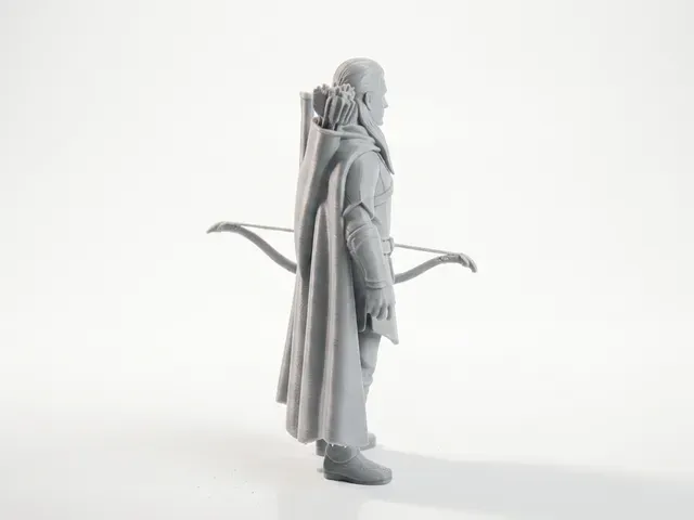 Fantasy Archer Figurine Movies & TV 3D Printable — Image 4 of 5