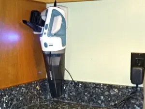 Home improvement: Pegovo cordless vacuum wall mount / accessory holder