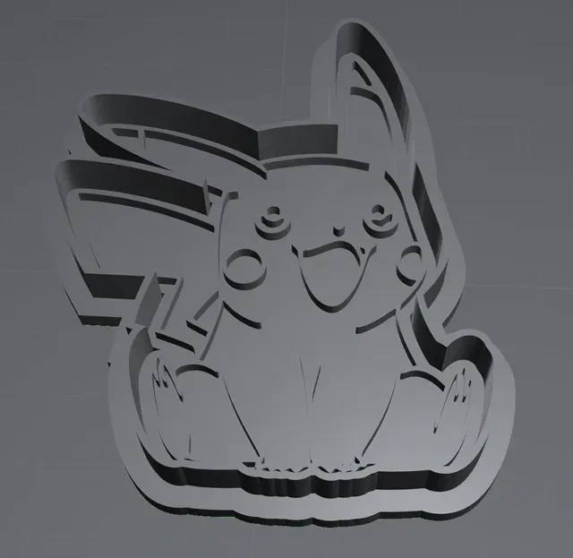 Pokemon Cookie cutter Set - PART 001 — Фото 5 из 6