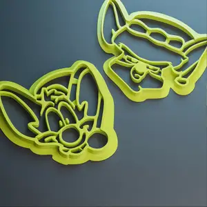 Pinky Elf & Brain Clause Cookie Cutters