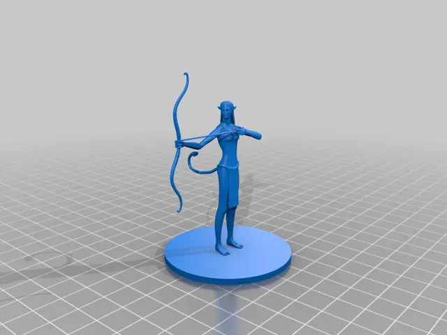 Na'vi Miniature (Avatar Fan Art) — Image 3 of 3