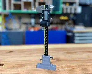 Digital Caliper Depth Base for Mitutoyo 6-inch Caliper (Parametric)