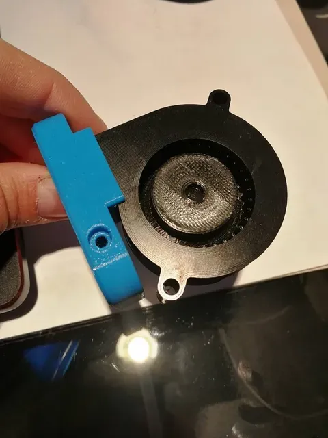 3D printed 5015 radial fan/blower — Фото 3 из 21