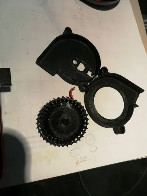 3D printed 5015 radial fan/blower — Фото 6 из 21