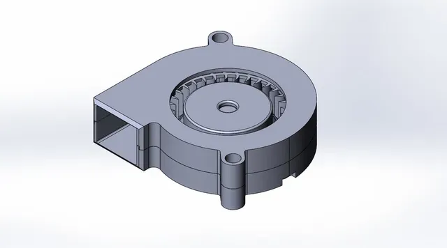 3D printed 5015 radial fan/blower — Фото 7 из 21