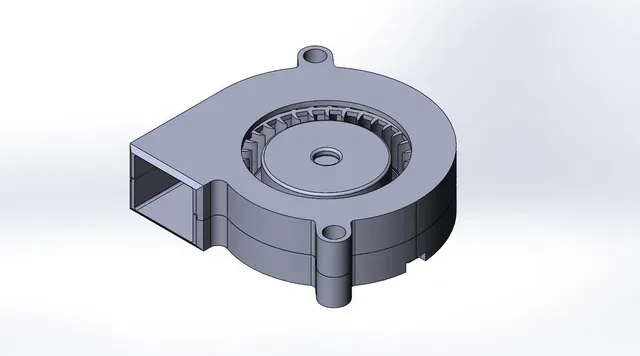 3D printed 5015 radial fan/blower — Фото 9 из 21