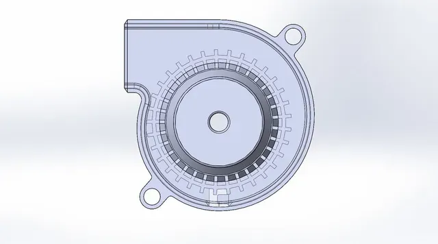 3D printed 5015 radial fan/blower — Фото 12 из 21