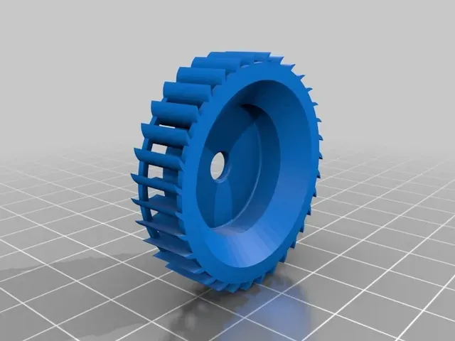 3D printed 5015 radial fan/blower — Фото 14 из 21