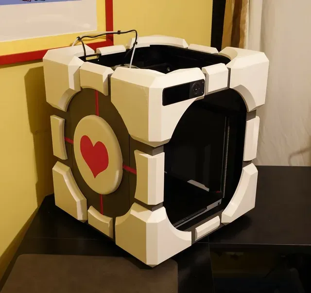 Companion Cube P1P Mod ( Bambu Lab ) — Фото 2 из 15