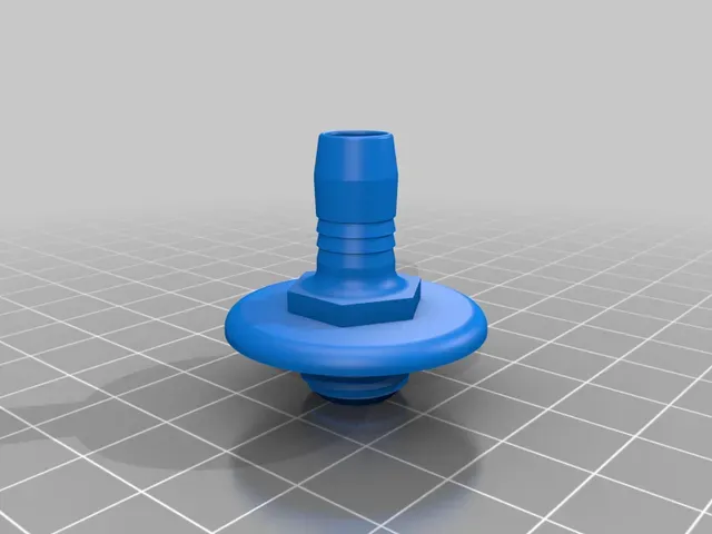 Pass through barb fitting for flexible watercooling tube (ID 6mm x 8mm OD) — Фото 4 из 6