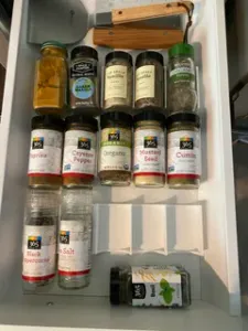 Flat Spice Rack for drawer