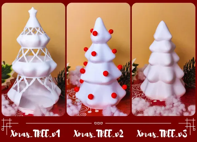 Three CHRISTMAS TREES — Image 6 of 6