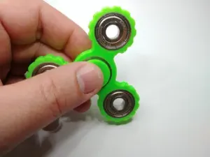 Fidget Spinner 3 planet ribbed