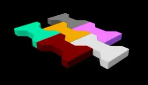 Tesselating Brick Design