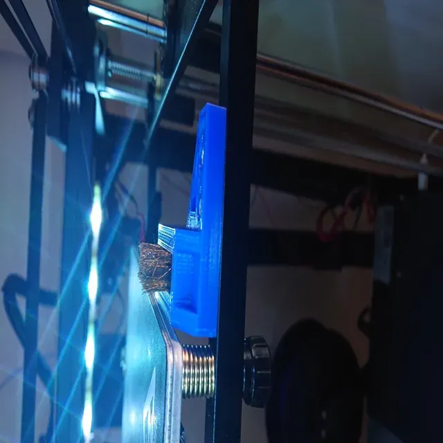 Tronxy X5SA Pro - Brush Holder for nozzle cleaning — Image 2 of 3