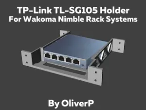 TP-Link TL-SG105 Holder for Wakoma Nimble Rack Systems