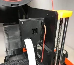 Raspberry 3 A+ Case for Prusa i3 MK3/S with camera cable slot.