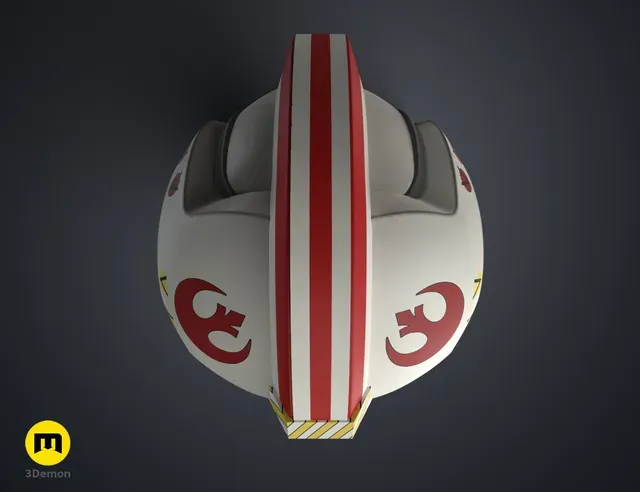Luke Skywalker X-Wing Pilot Helmet - Star Wars — Image 6 of 19