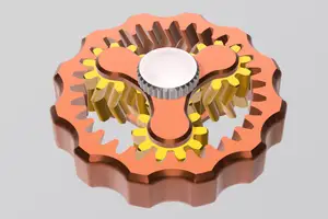 Fidget planetary gear spinner