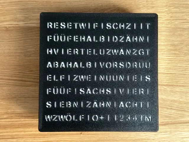 WordClock 16x8 LED matrix (2023-V1) — Фото 10 из 34