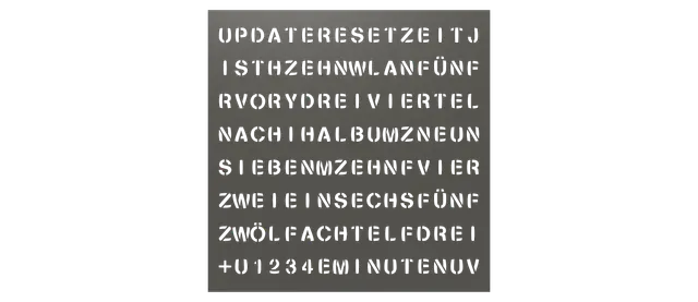WordClock 16x8 LED matrix (2023-V1) — Фото 20 из 34