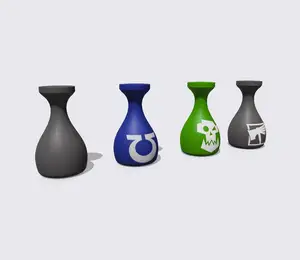 Painting Handle - Miniature Similar Size