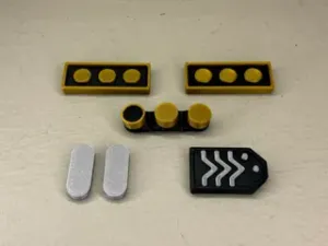 Star Trek TNG Rank Insignia Pips