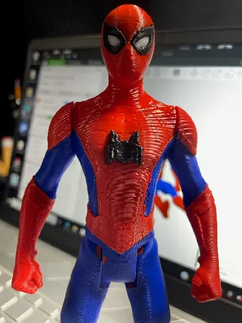 4 Color Articulating Spider-Man 3mf file — Image 2 of 6
