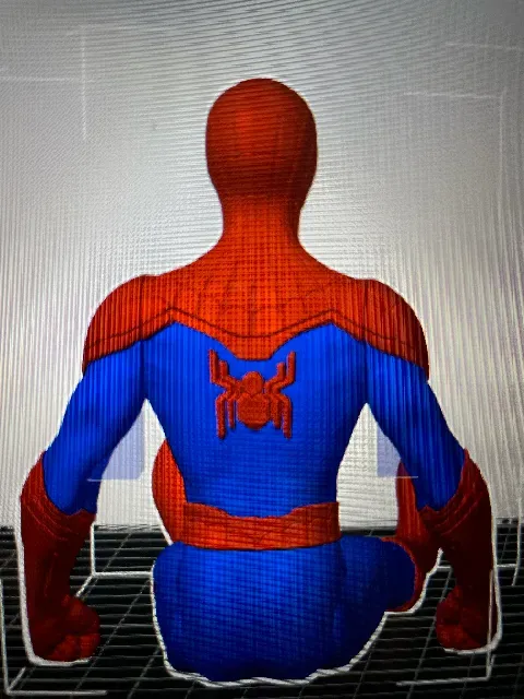 4 Color Articulating Spider-Man 3mf file — Image 4 of 6