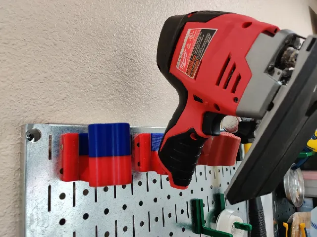 Milwaukee M12 tool holders for Wall Control Pegboard — Фото 3 из 4