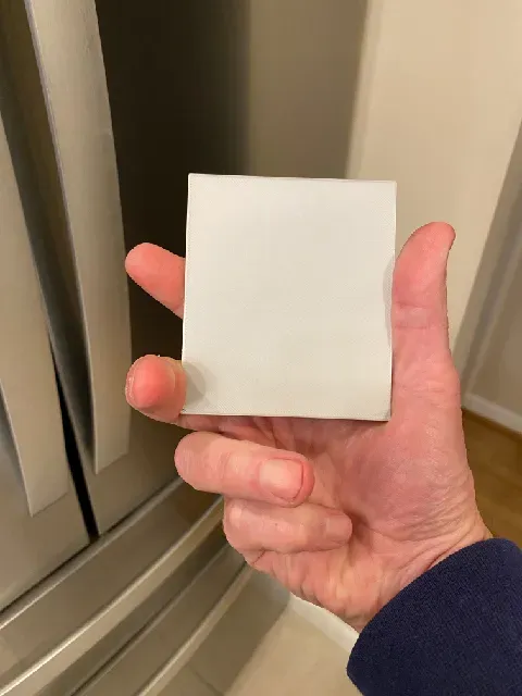 WiFI QR Code Sign - Embedded Magnet Version — Image 4 of 6