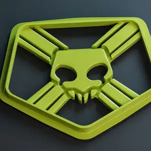 Substitute Shinigami Badge Cookie Cutter