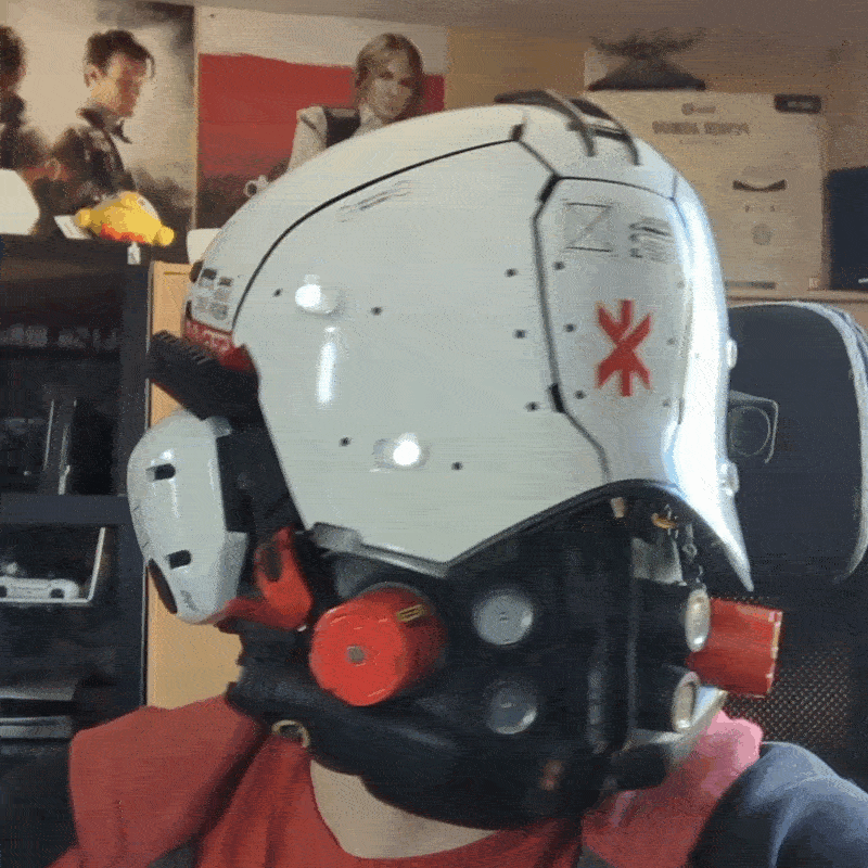 Cyberpunk 2077 - Trauma Team - Soldier Helmet - 3D Models