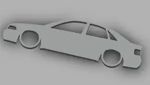 Audi A4 B5 Keychain