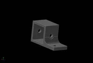 Solar Panel Mount for 1 inch square tubing