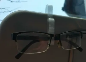 Sun glasses car clip