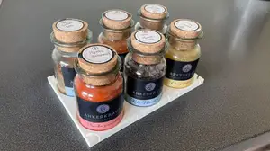 Gewürz-Organizer für Ankerkraut-Gläser / Spice spacer for Ankerkraut jars