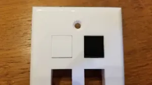Keystone Wall Plate Blank