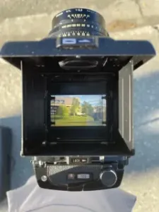 Mamiya RB67 35mm Viewfinder Mask