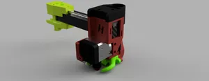 Mod for the HevOrt printer for the x carriage HD9 toprail