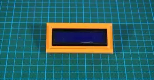 16x2 lcd case mounting frame