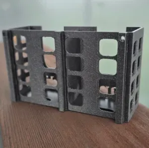 Wall/desktop caddy for two "Rapid Radios"