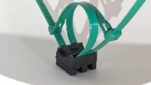 Bicycle + Pole Universal Zip-tie Mounting System