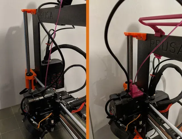 Prusa MK3S Filament Filter with Camera Cable Management — Фото 3 из 4