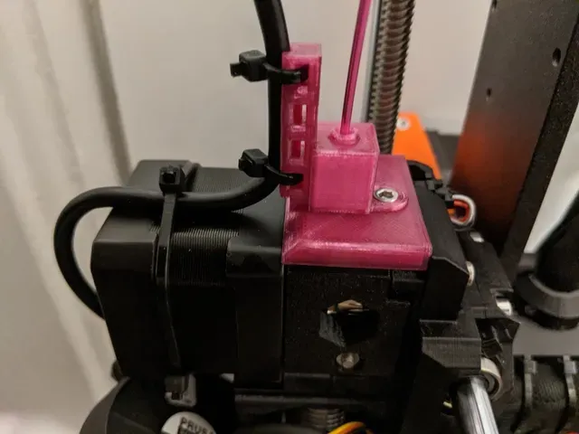 Prusa MK3S Filament Filter with Camera Cable Management — Фото 4 из 4