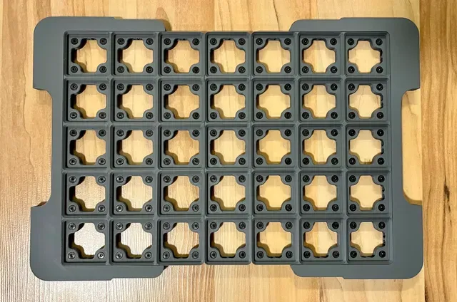 Gridfinity adapter for Ikea Samla box 11l — Фото 5 из 7