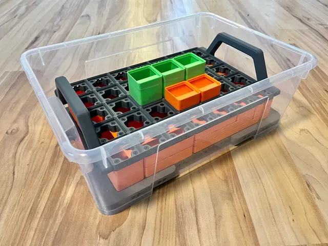 Gridfinity tray for Ikea Samla — Фото 2 из 5