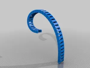 My Customized Fully Parametric Cable Chain for CoreXY Printer